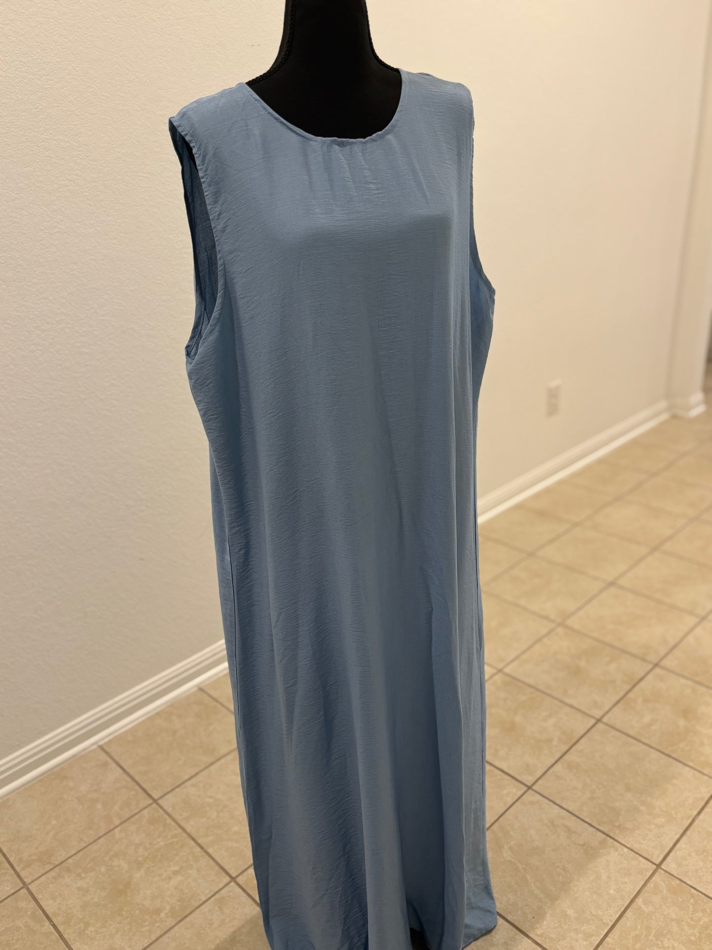 Under abaya sky blue