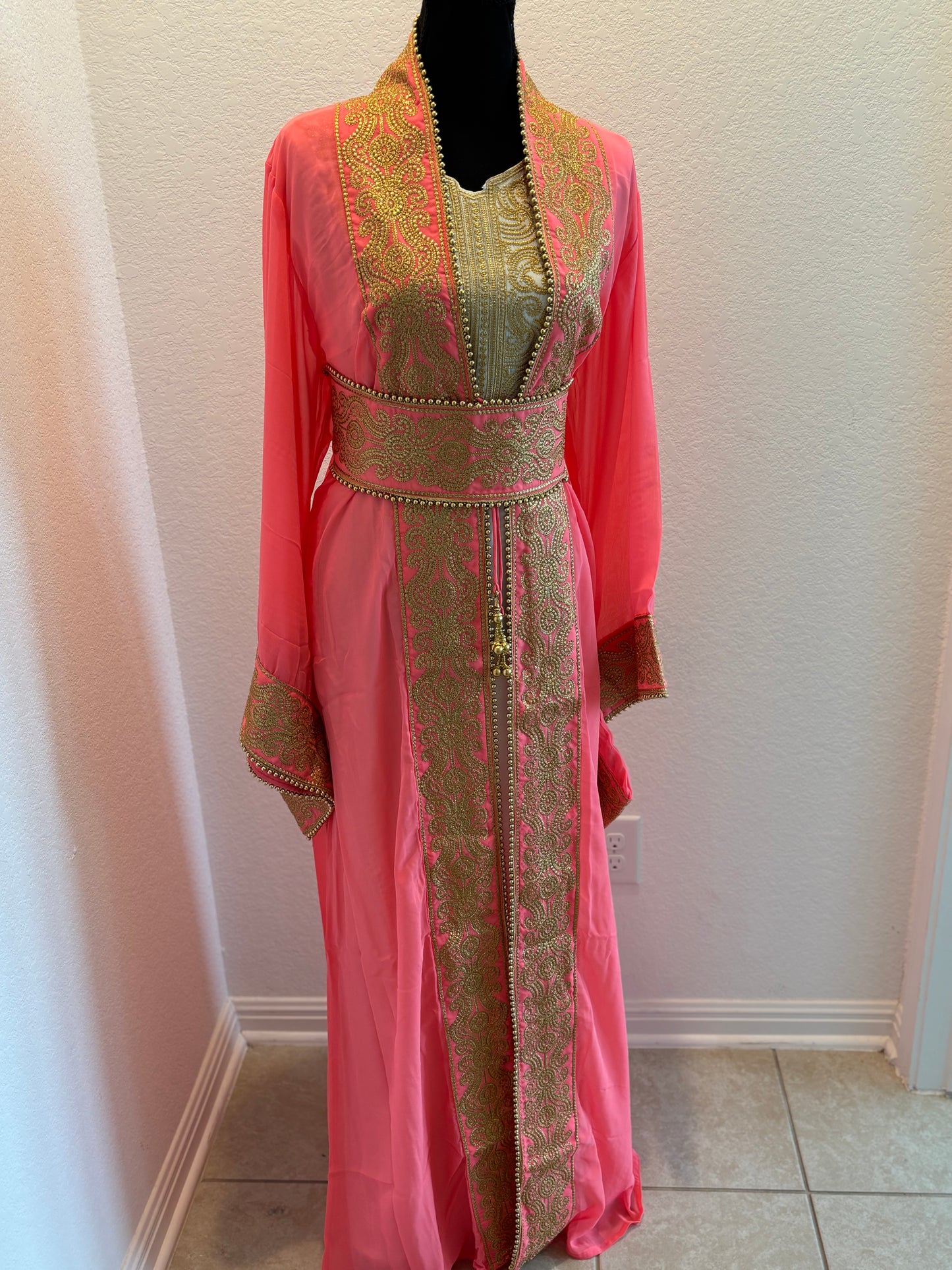 Coral Kaftan