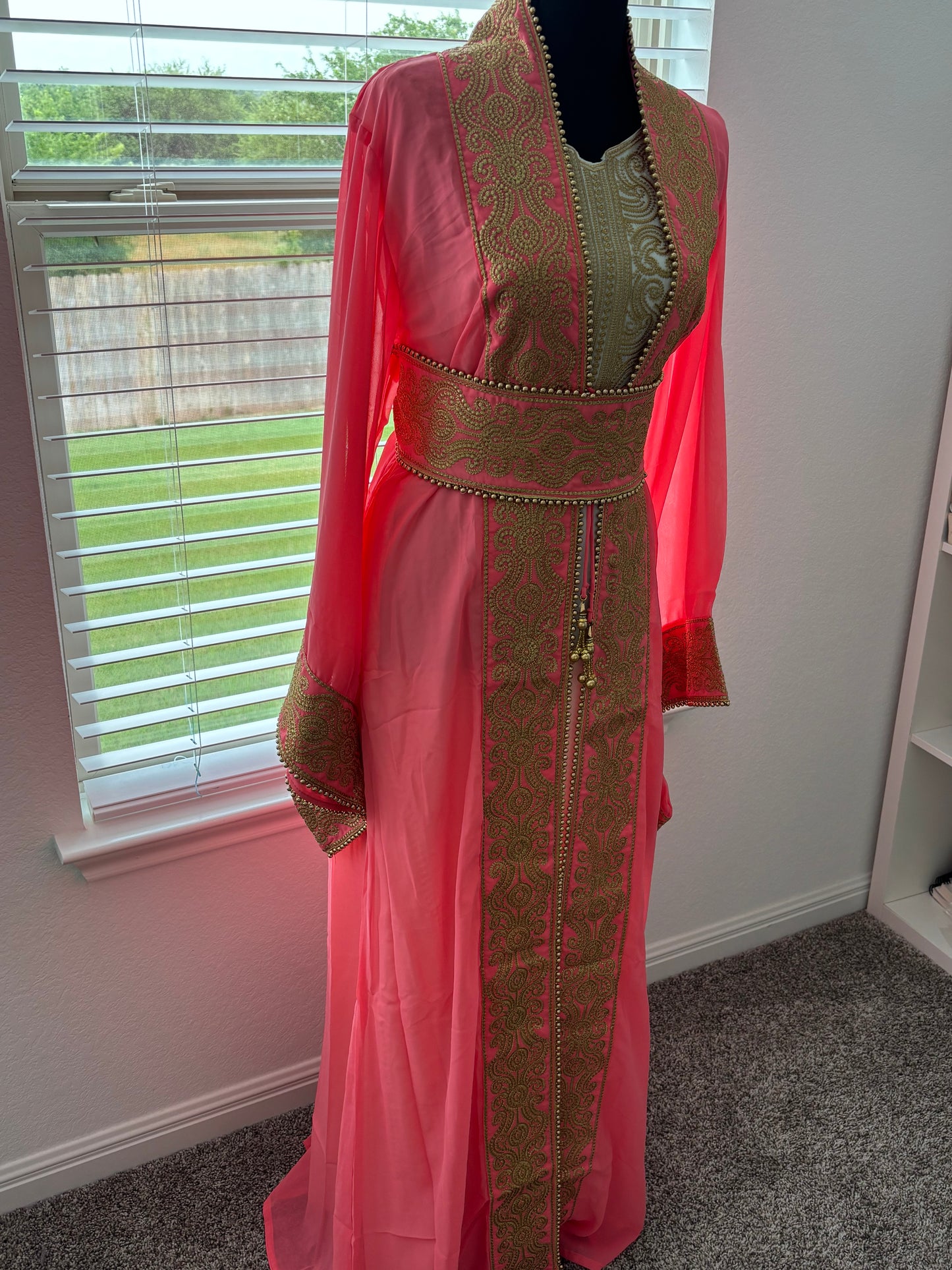 Coral Kaftan