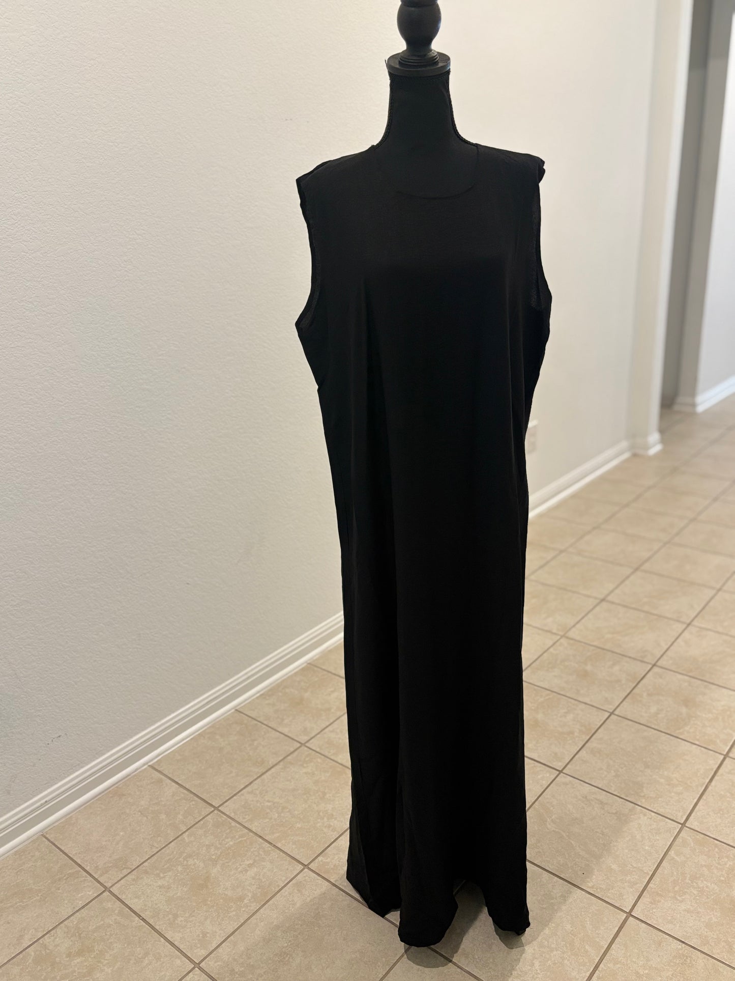 Under Abaya black dress