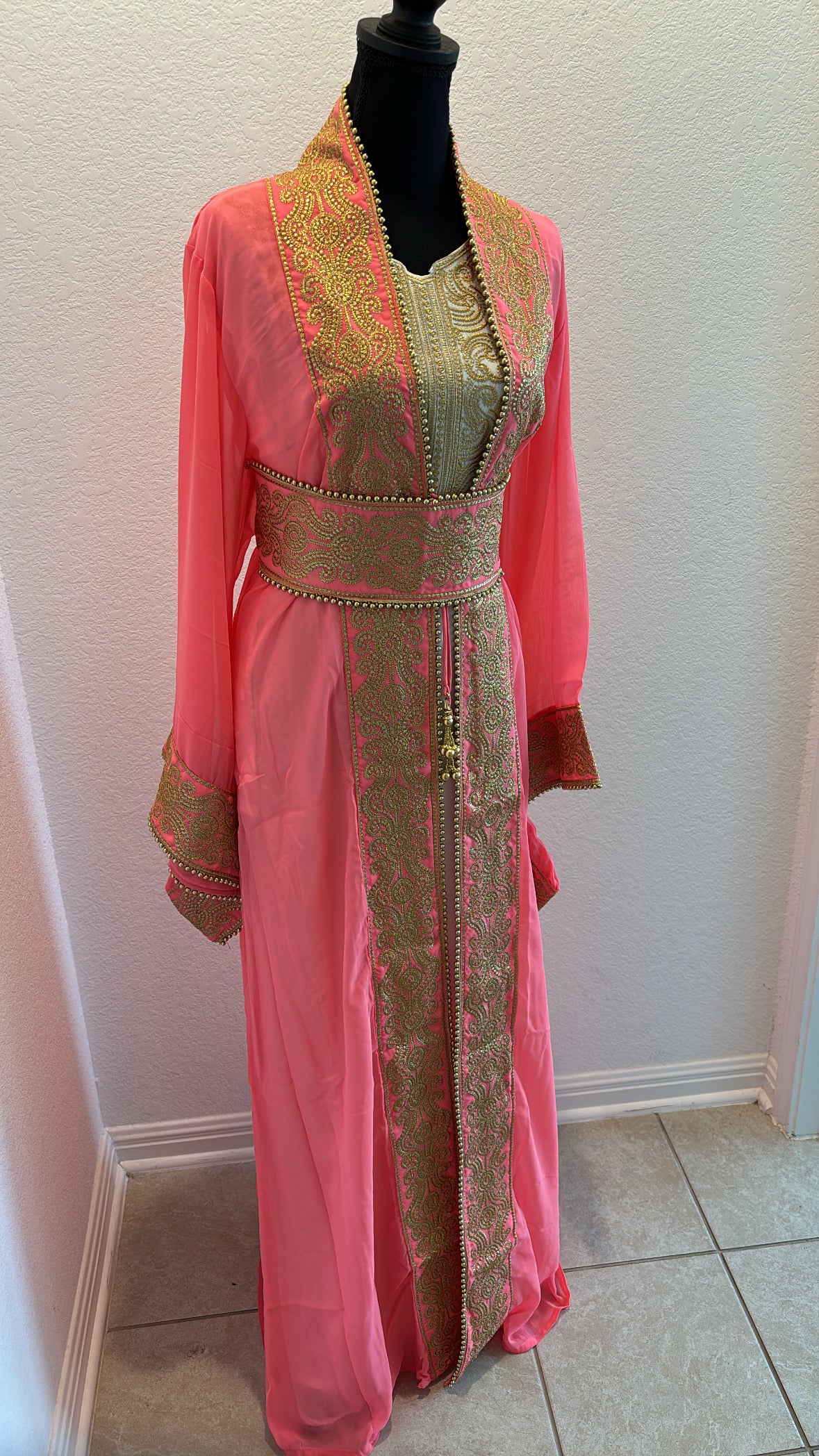 Coral Kaftan