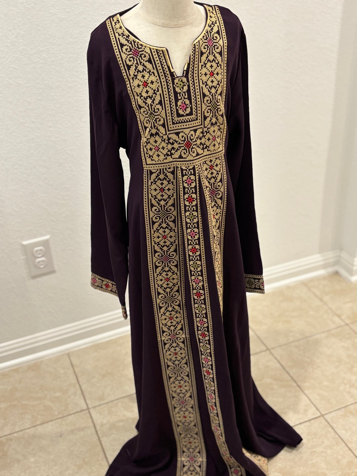 Purple Abaya girls