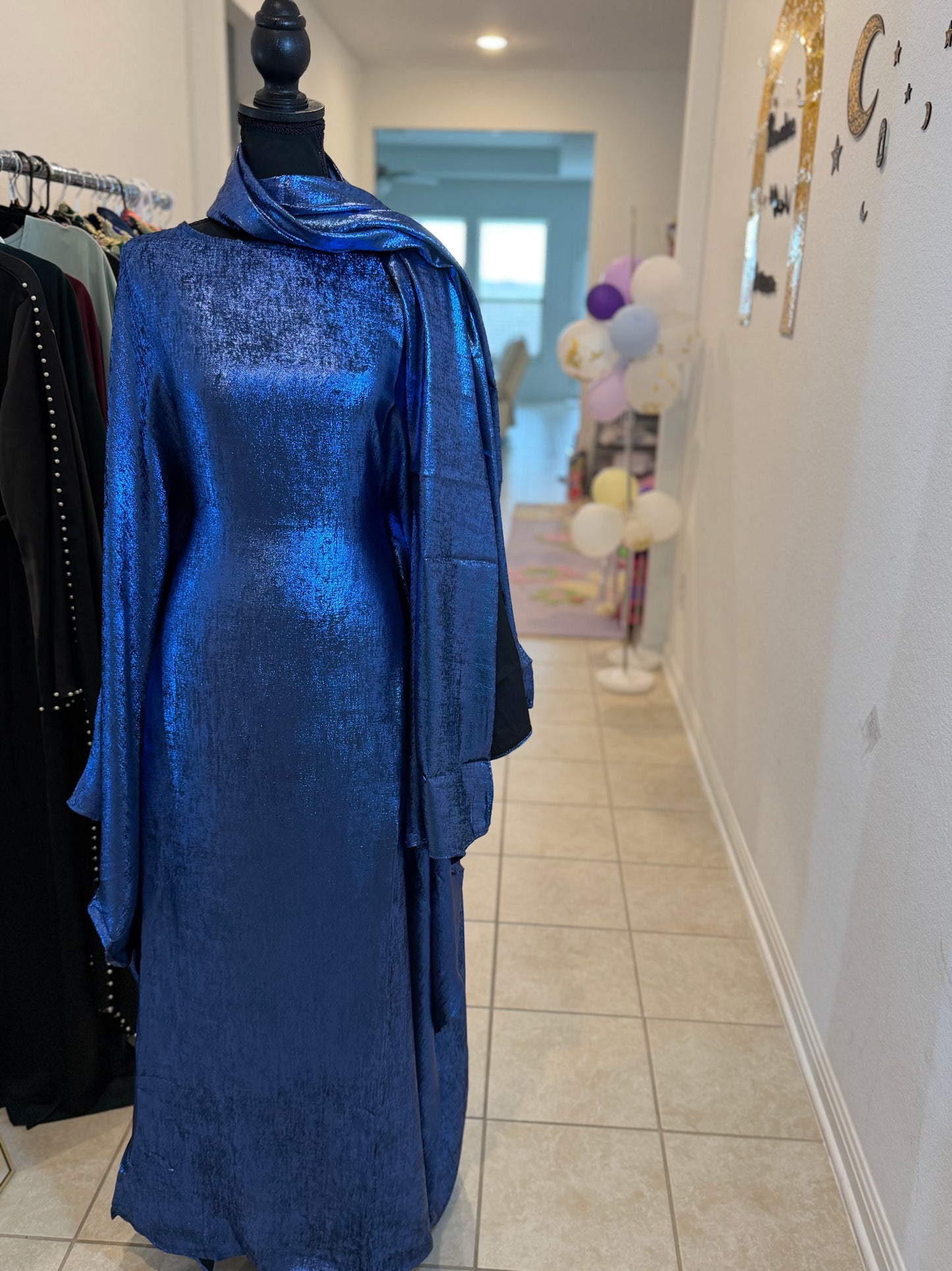 Farasha Abaya Midnight blue