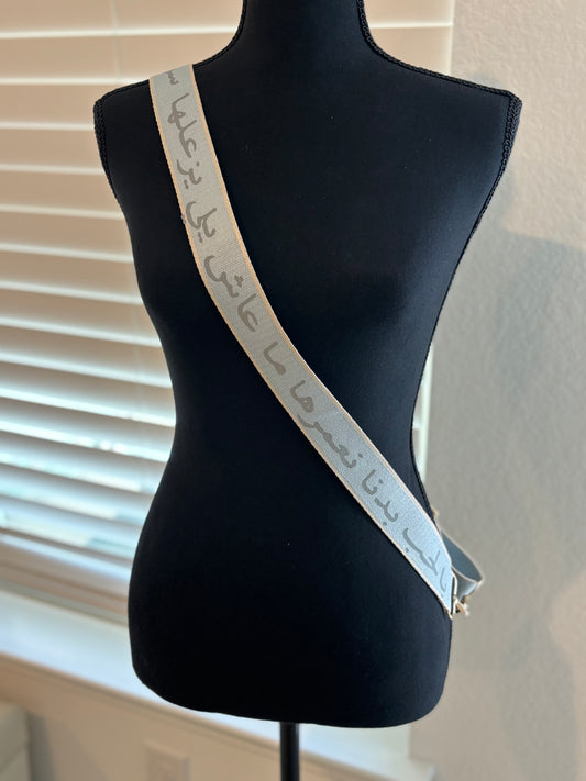 Rebuilt with love , add on flag skyblue strap