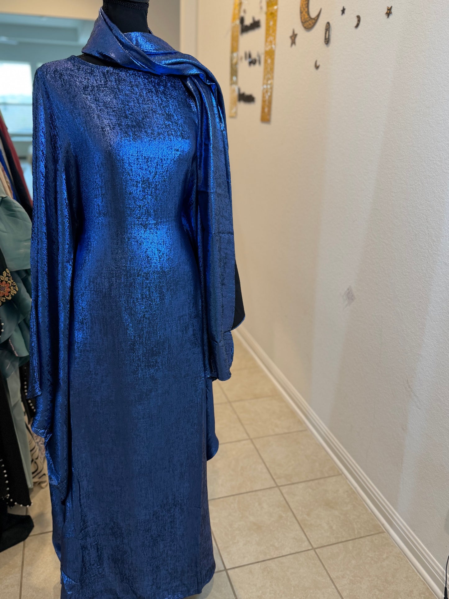 Farasha Abaya Midnight blue