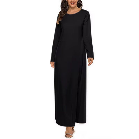Black under abaya style 2
