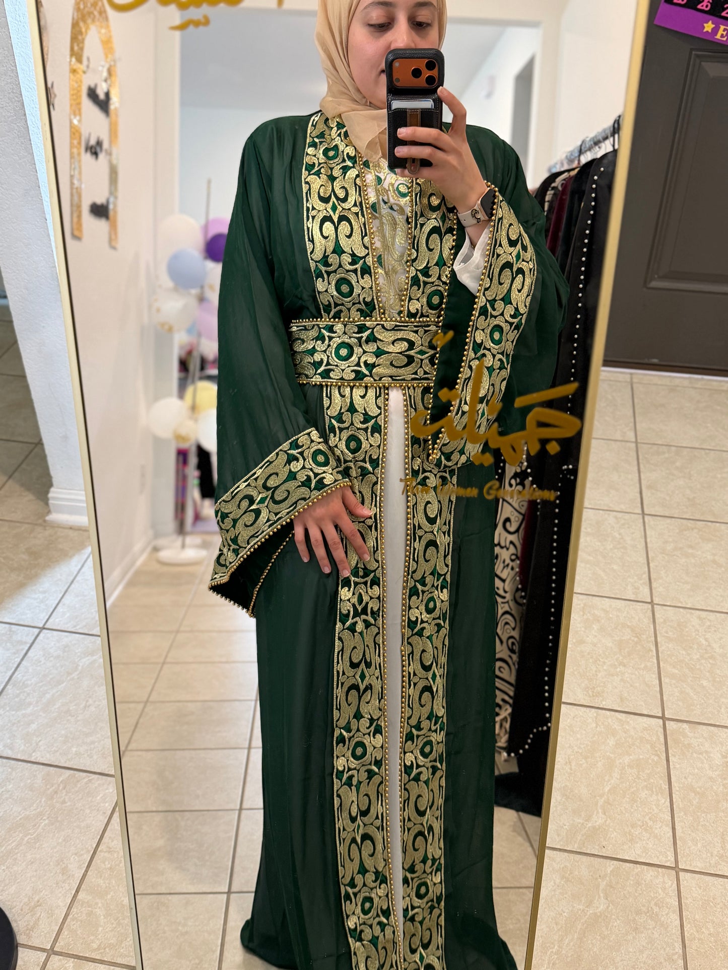 Ameerah Emerland Kaftan