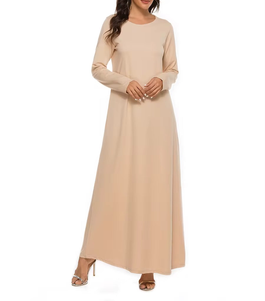 Beige under abaya Long sleeve