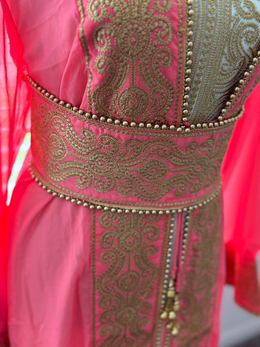 Coral Kaftan