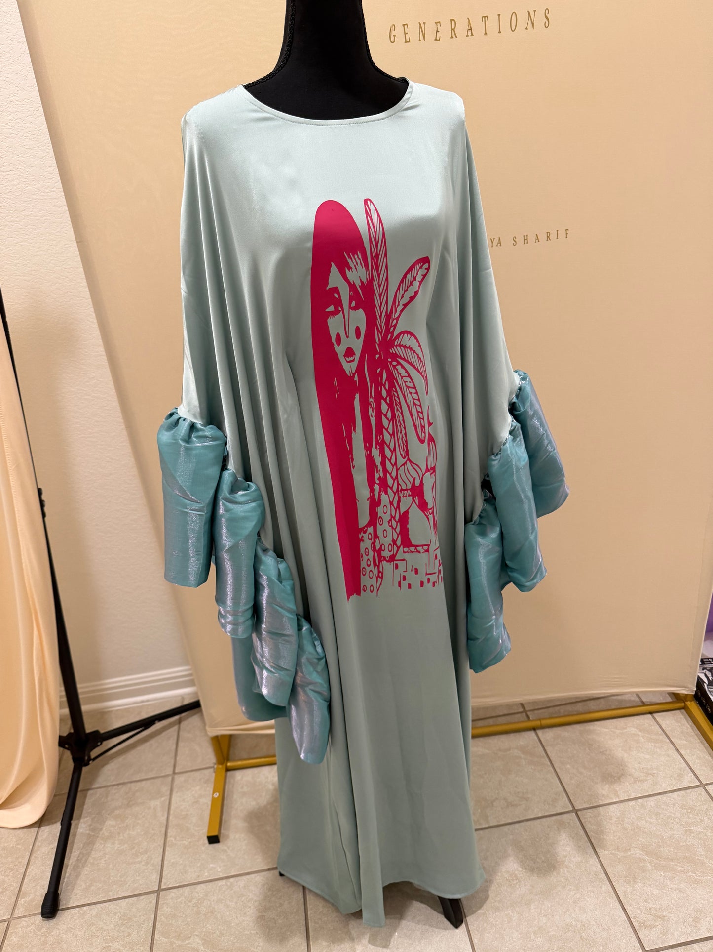 Turath nakheel butterfly abaya