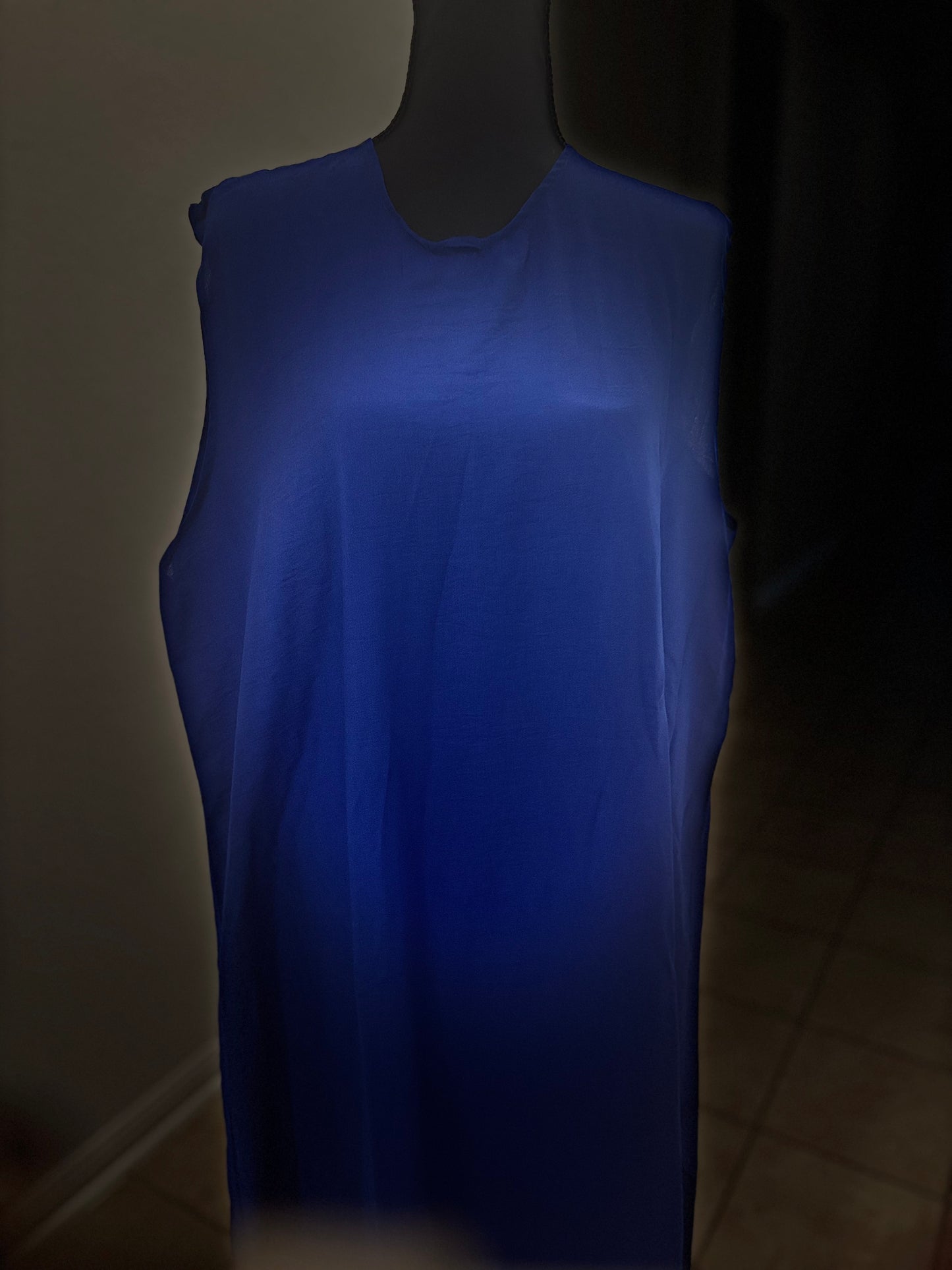 Under Abaya Cobalt blue